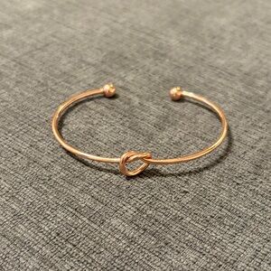 Rose Gold Love Me Knot Bracelet!!